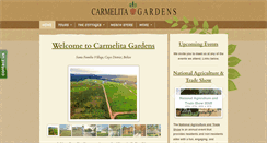 Desktop Screenshot of carmelitagardens.com